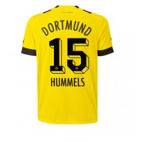 Fotbalové Dres Borussia Dortmund Mats Hummels #15 Domácí 2022-23 Krátký Rukáv